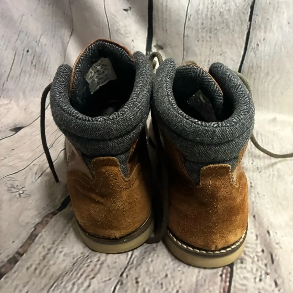 Crevo Geoff Chukka Boots Men‎ Size 12 Casual Lace Up Brown Leather Ankle Boots